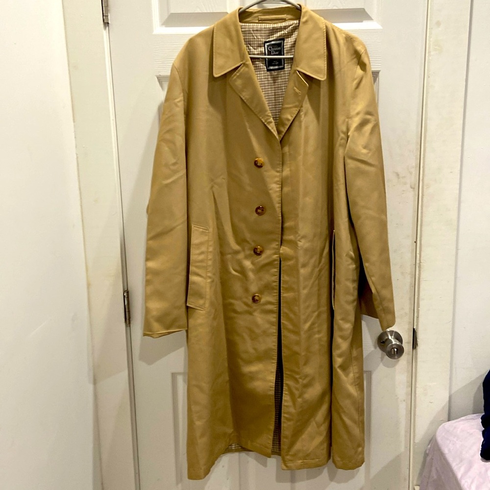 Christian Dior Beige Trench Coat- Over coat